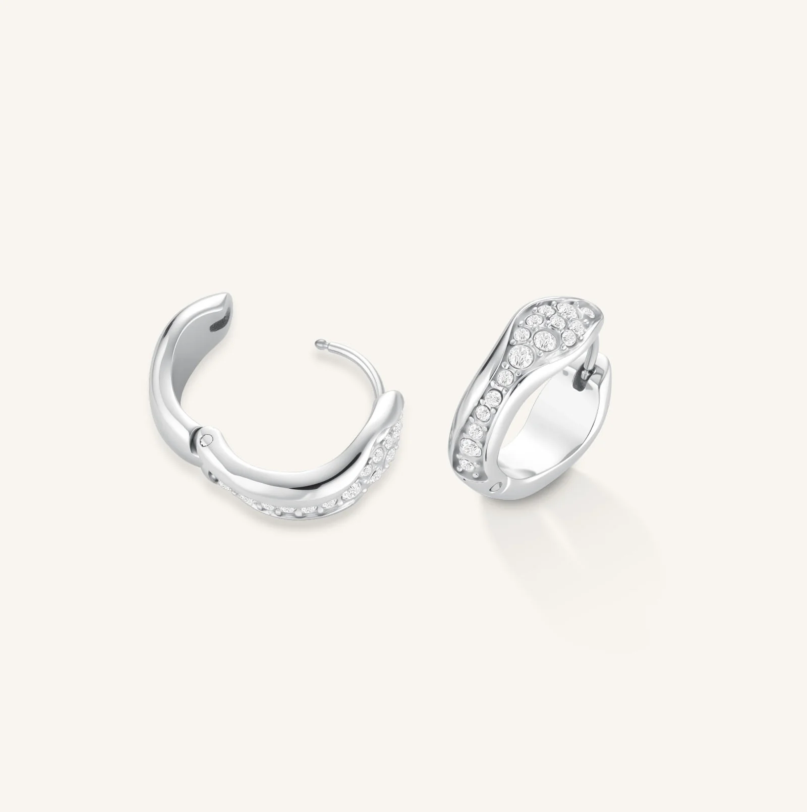 Pave Fluid Hoops - Image 6