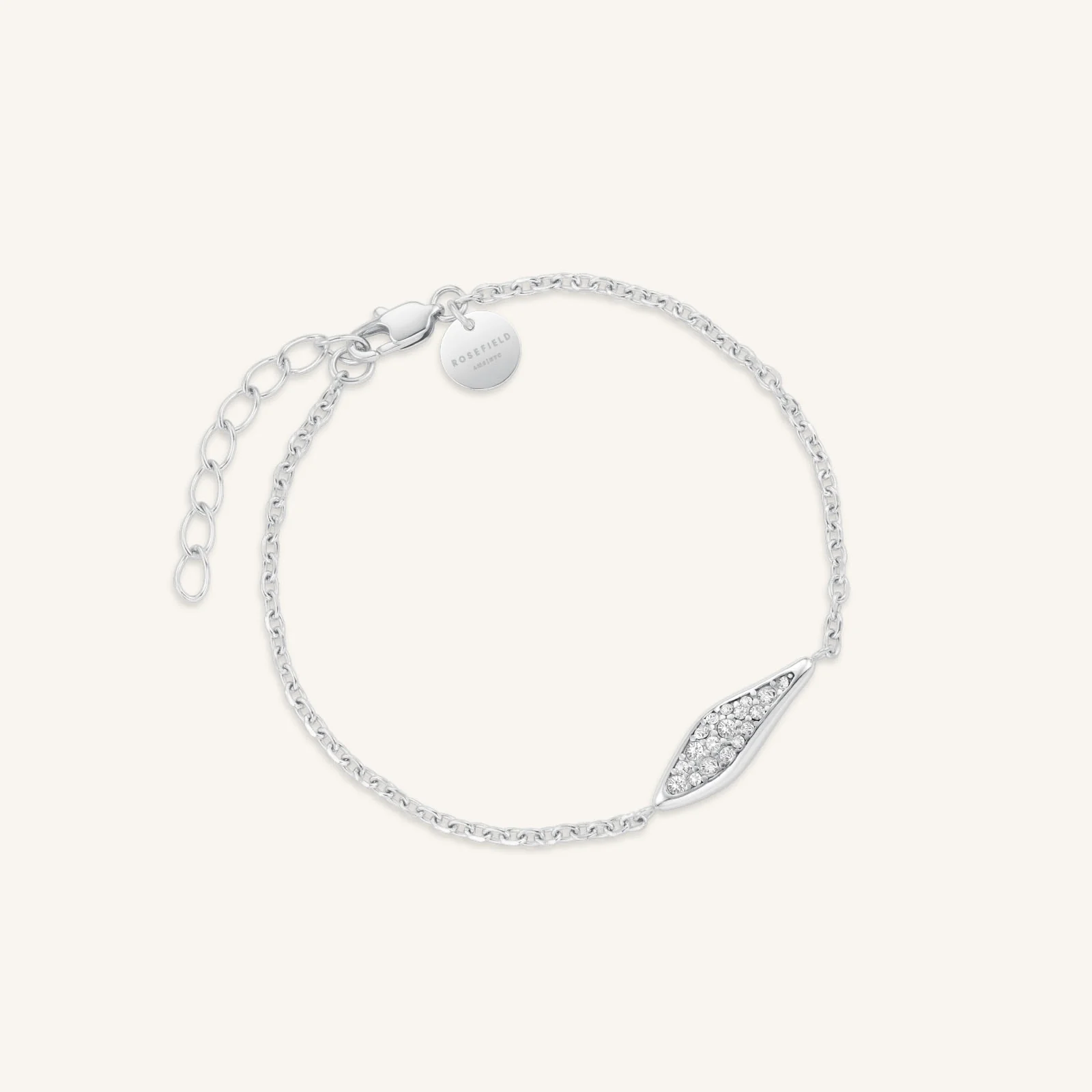 Pave Leaf Bracelet - Image 5
