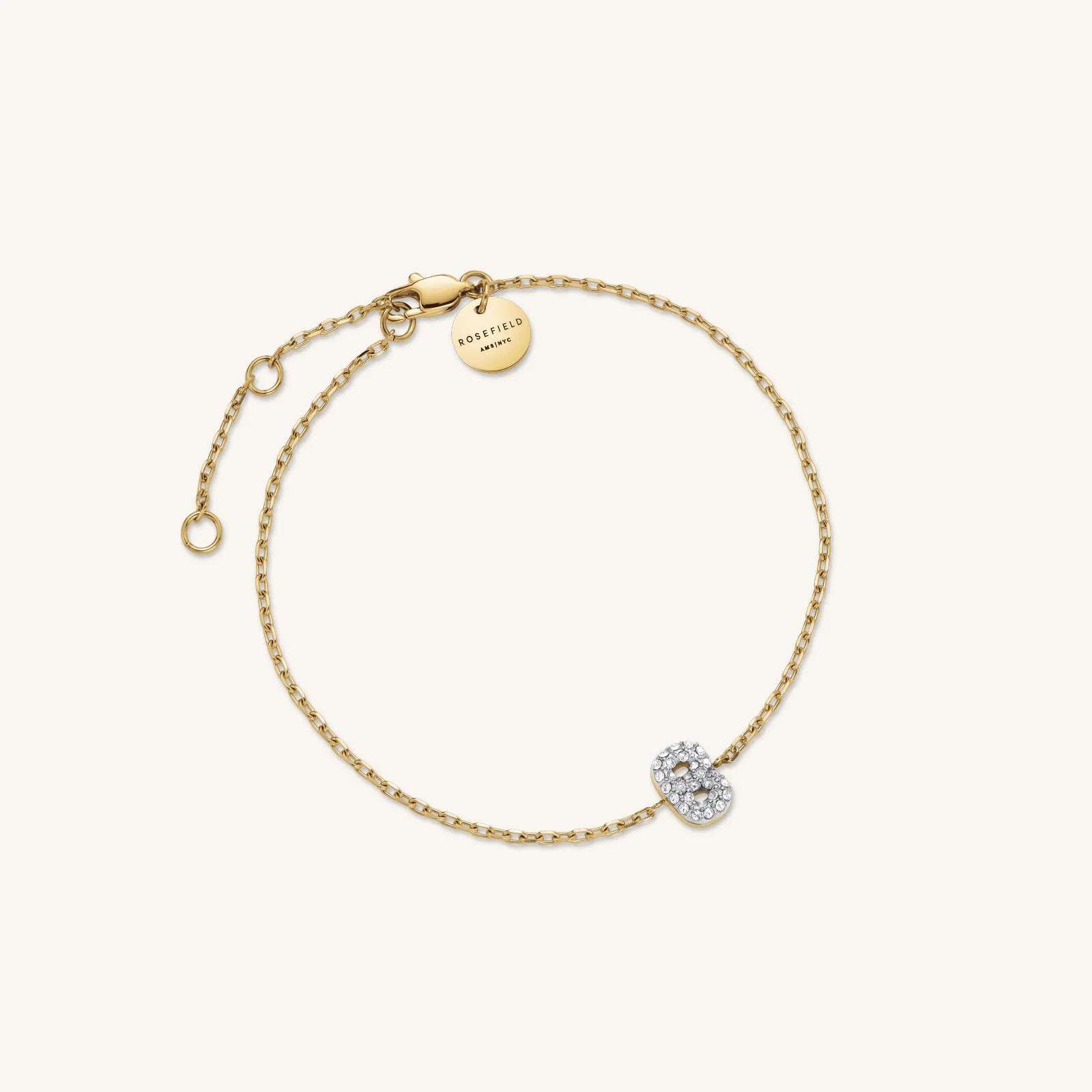 Crystal Letter B Bracelet