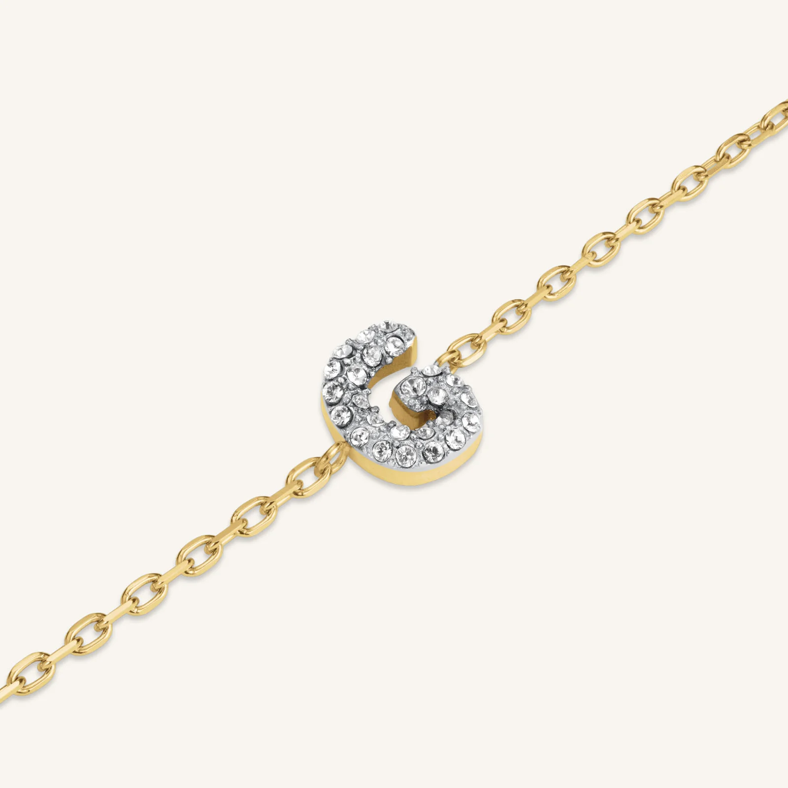 Crystal Letter G Bracelet - Image 3