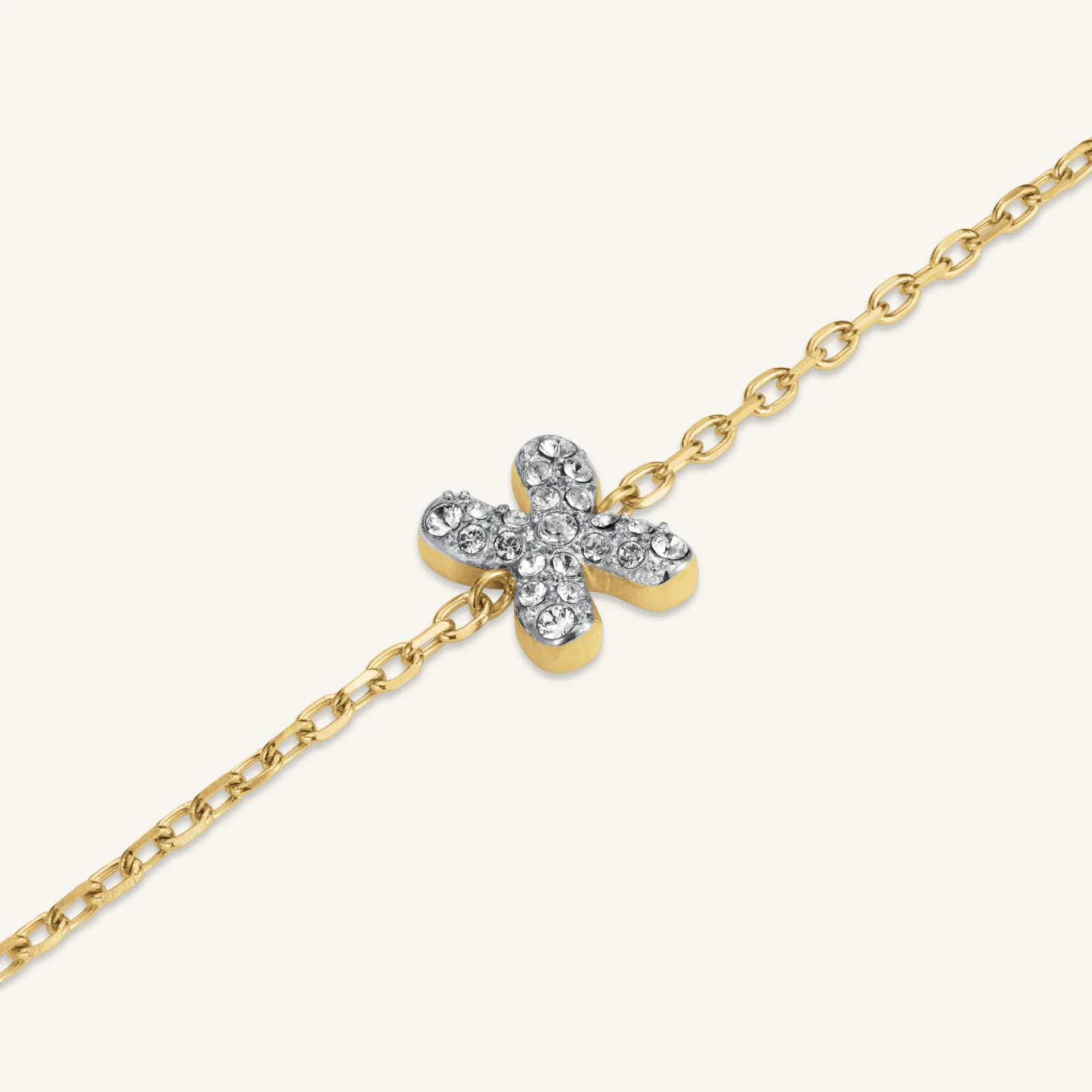 Crystal Letter X Bracelet - Image 3