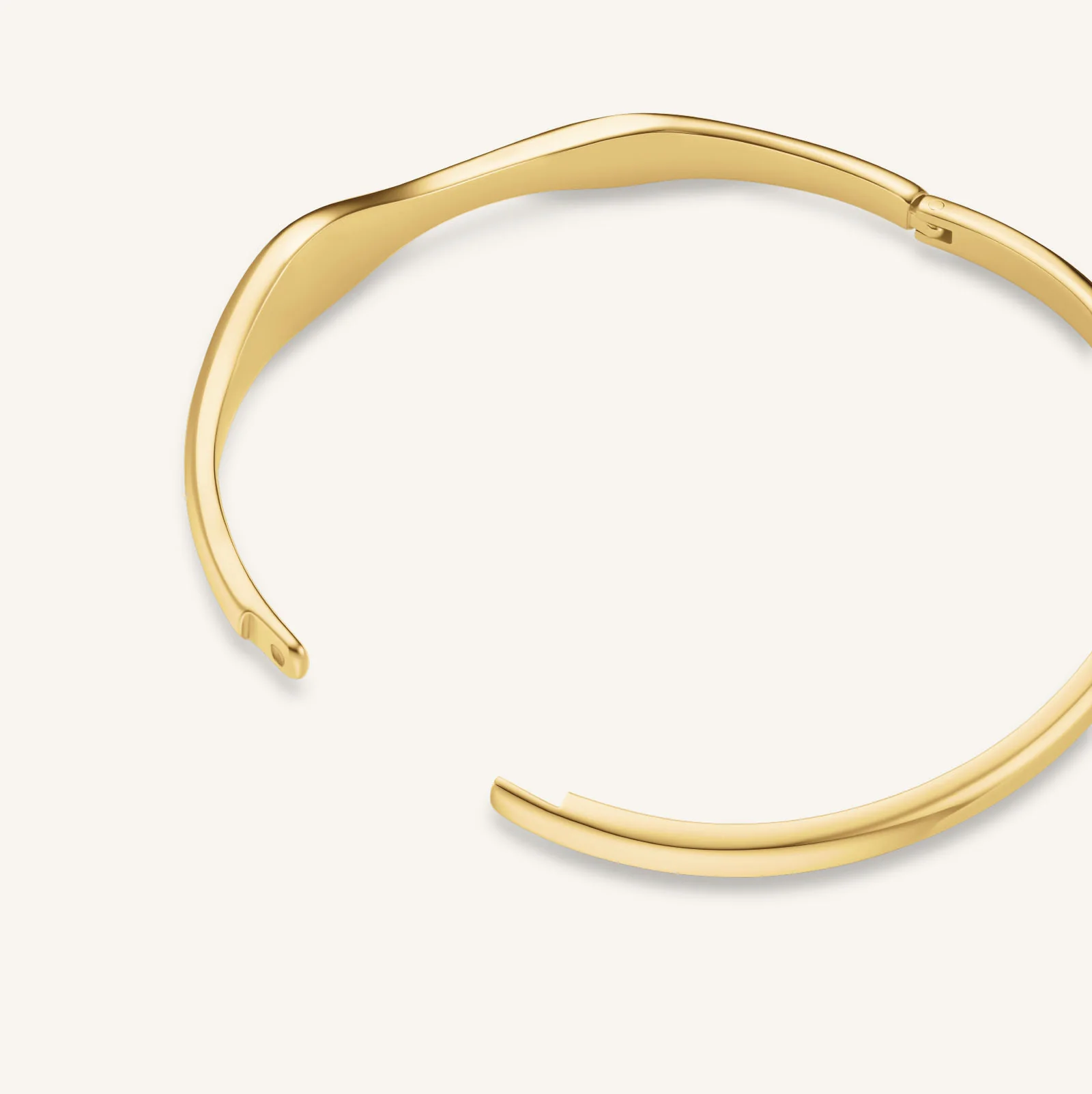 Pave Wave Bangle - Image 4