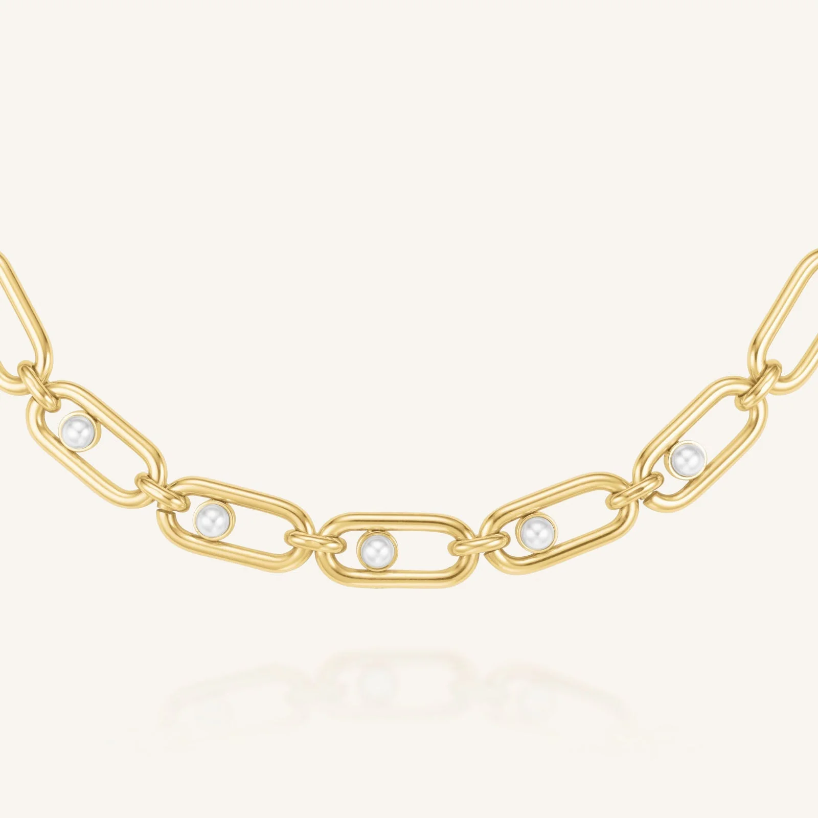 Pearl Link Necklace
