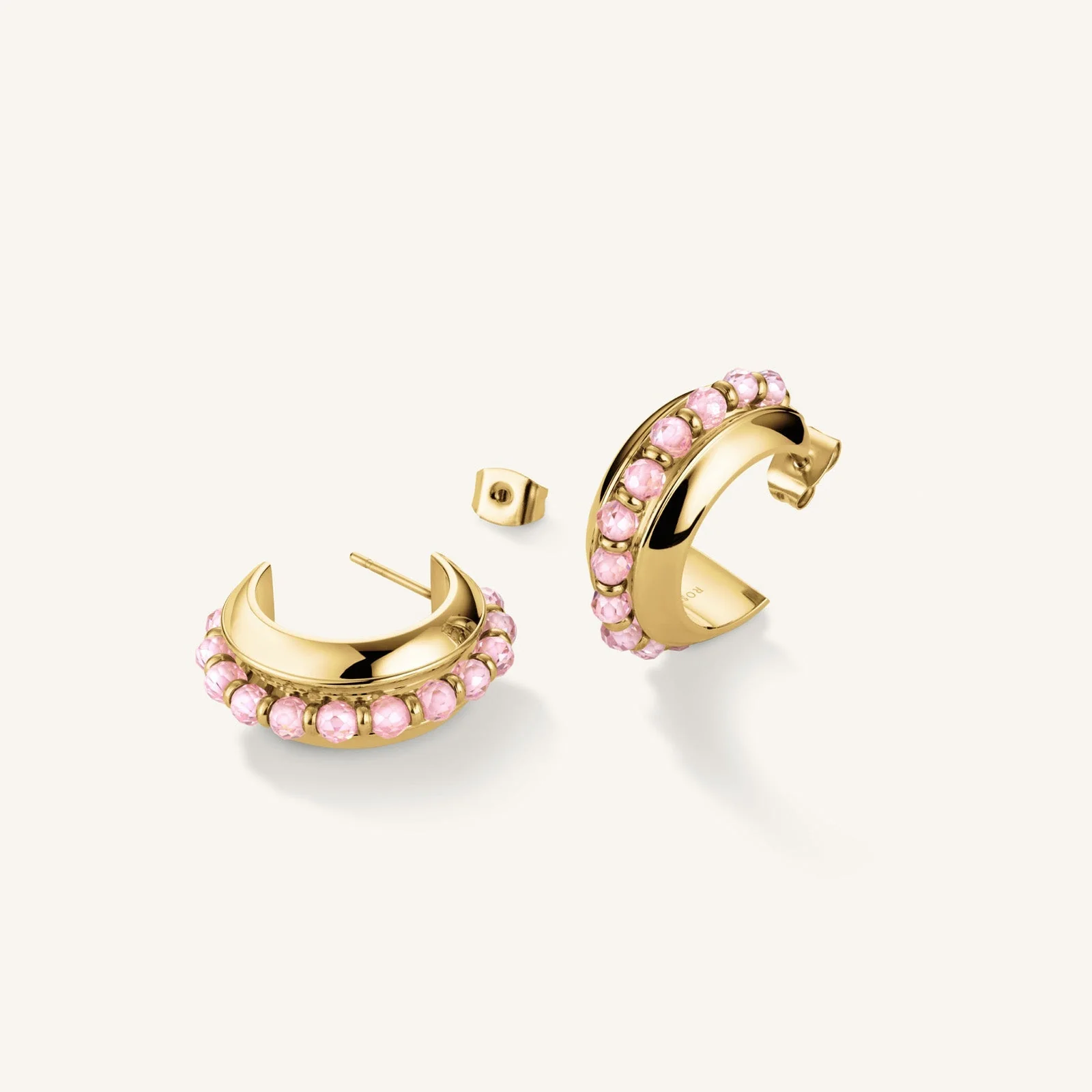 Beads Hoop Pink - Image 3