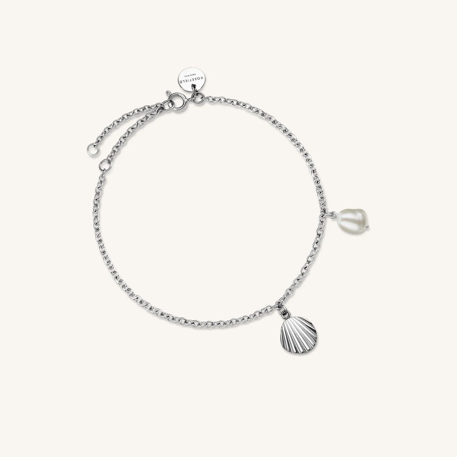 Shell and pearl bracelet - Image 2