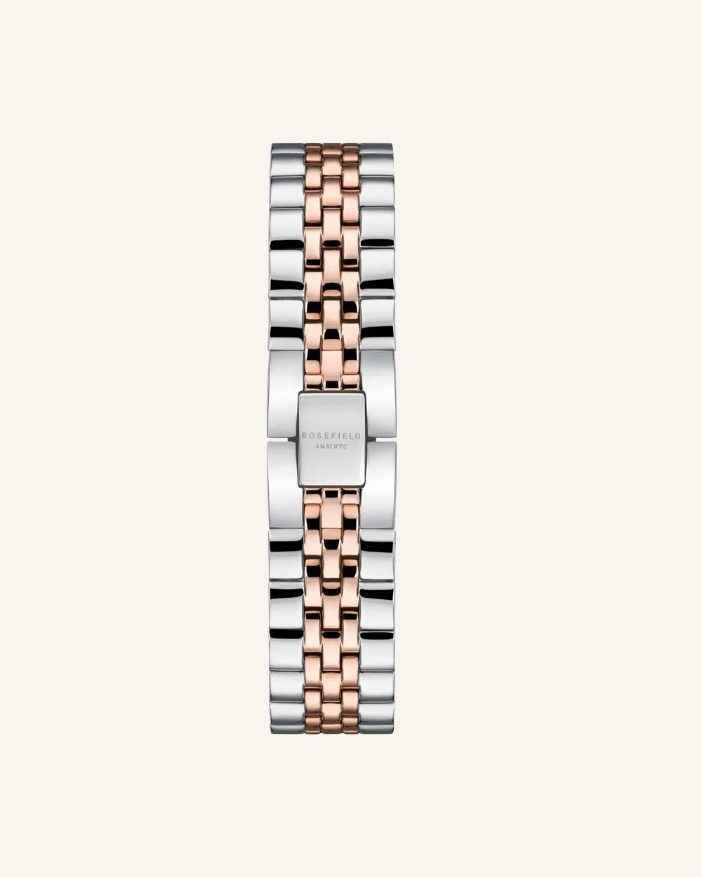 Silver - Rose gold Strap