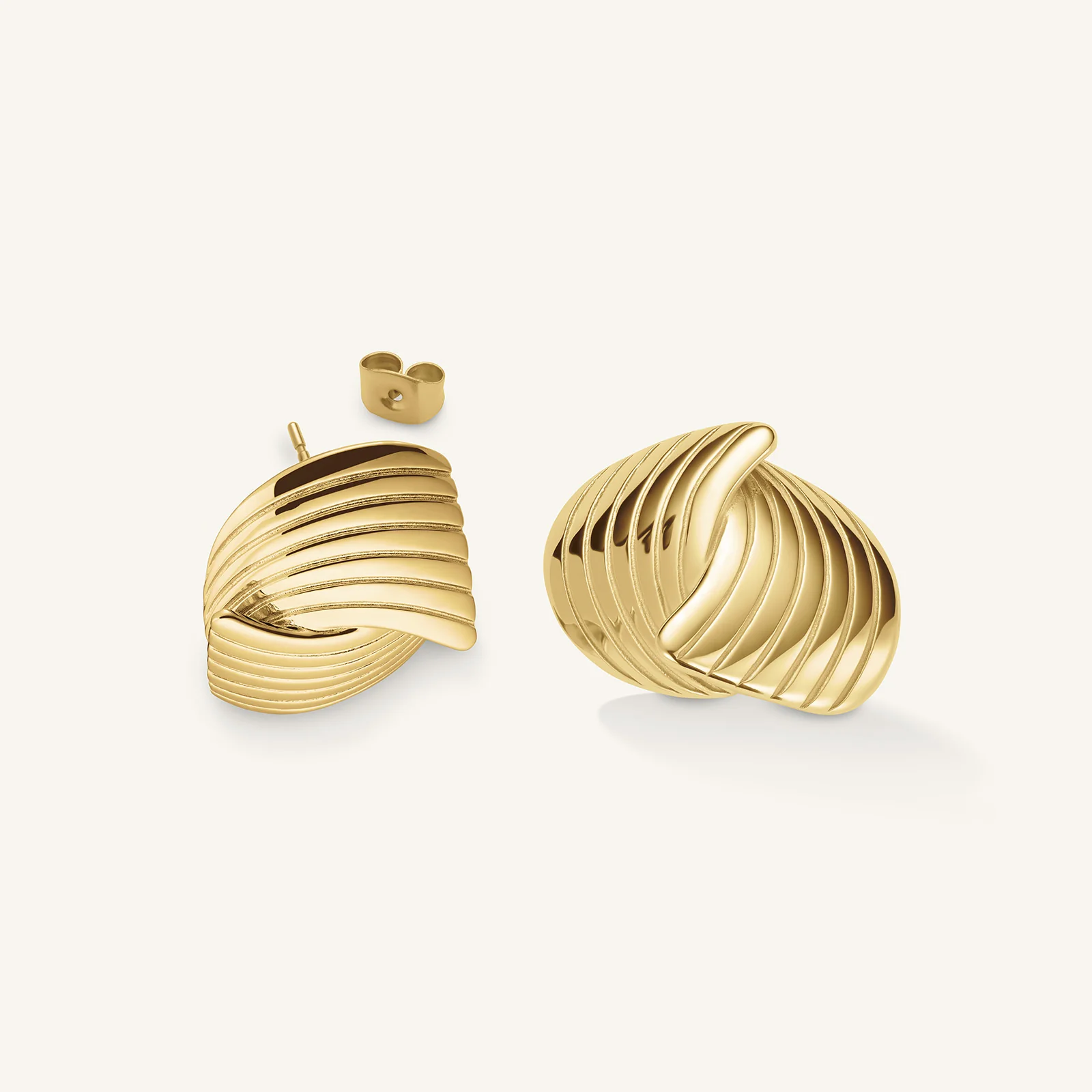 Simple Knot Earrings - Image 3