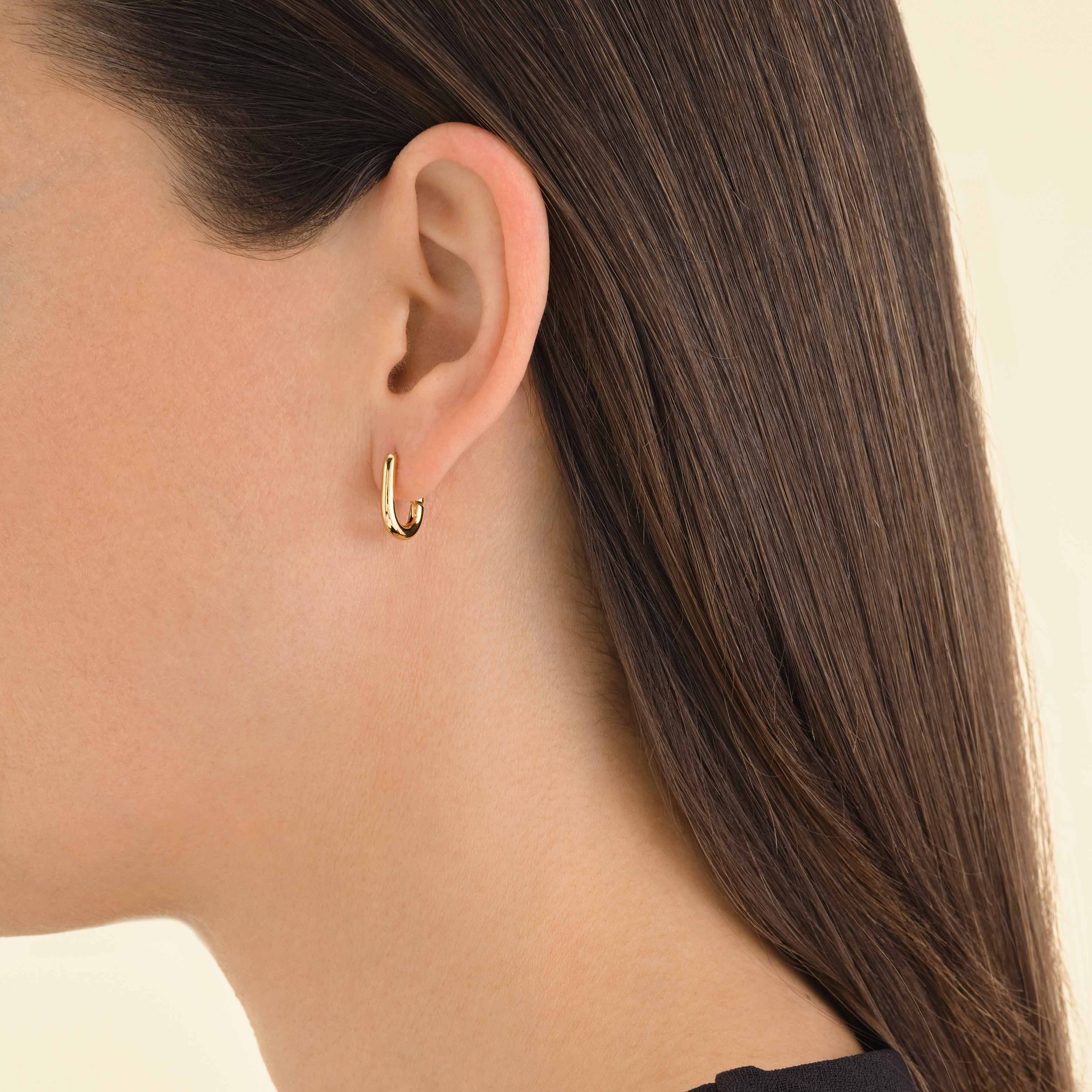 Small Oval Hoops - Image 3