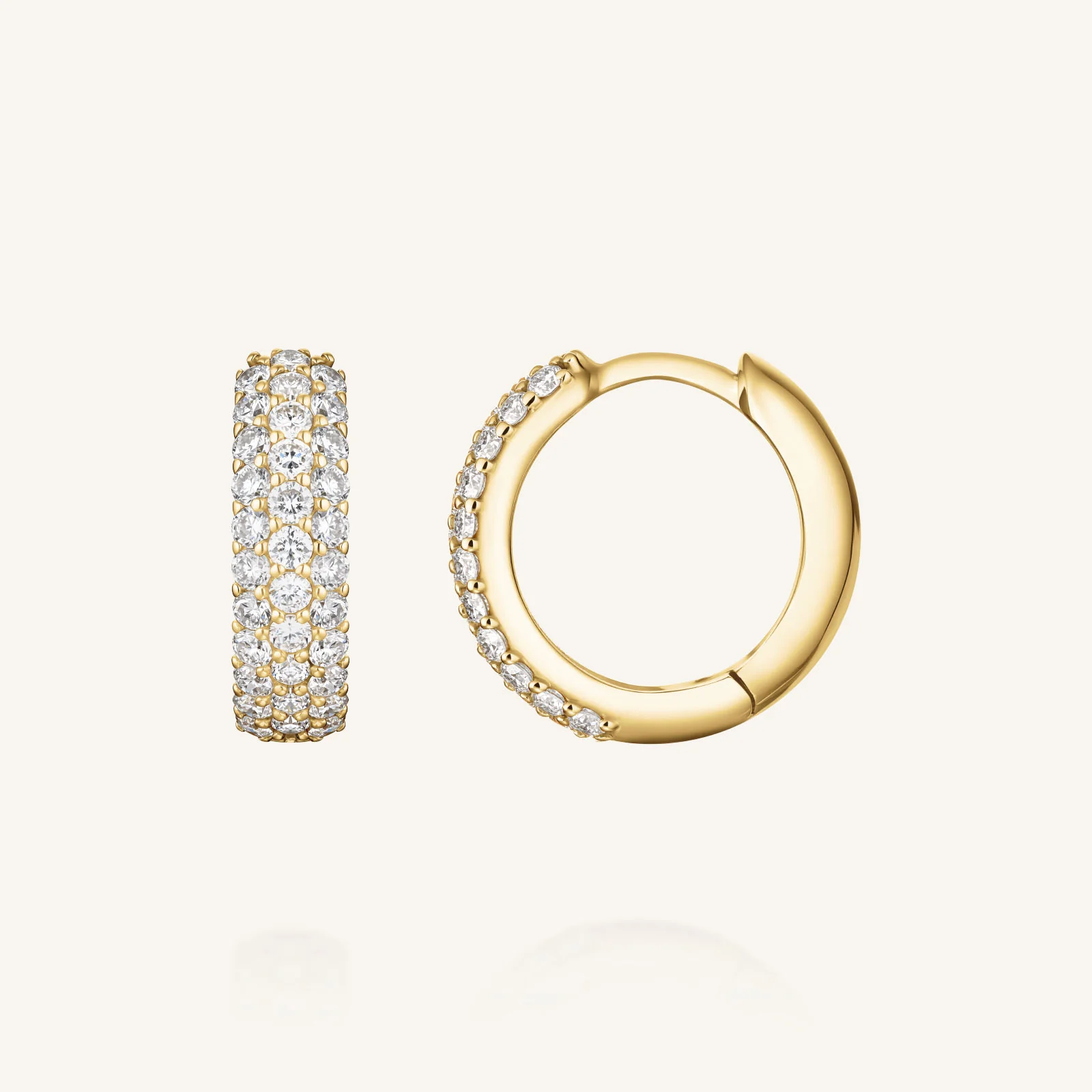 Stellar Pave Hoops - Image 4