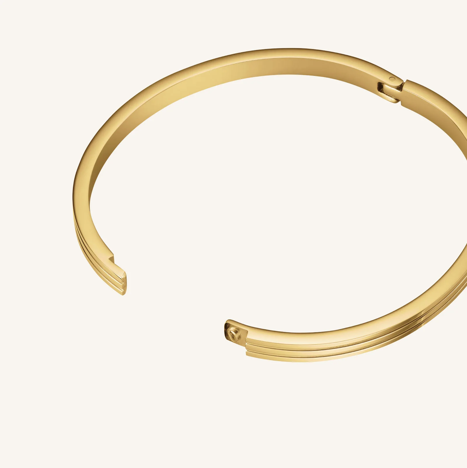Striped Crystals Bangle - Image 4