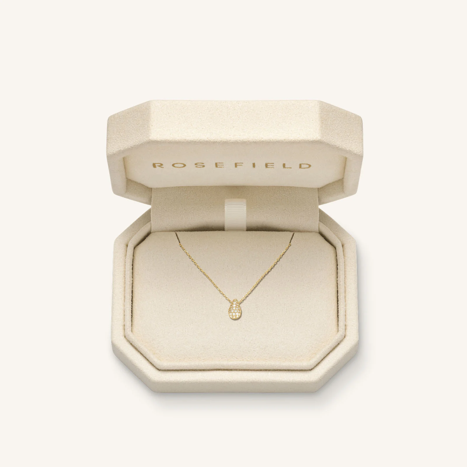 Teardrop Pave Necklace - Image 6