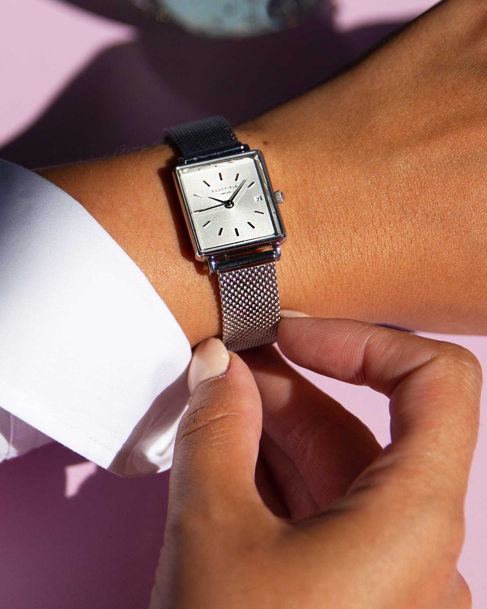 Boxy XS Silver Mesh - Image 2
