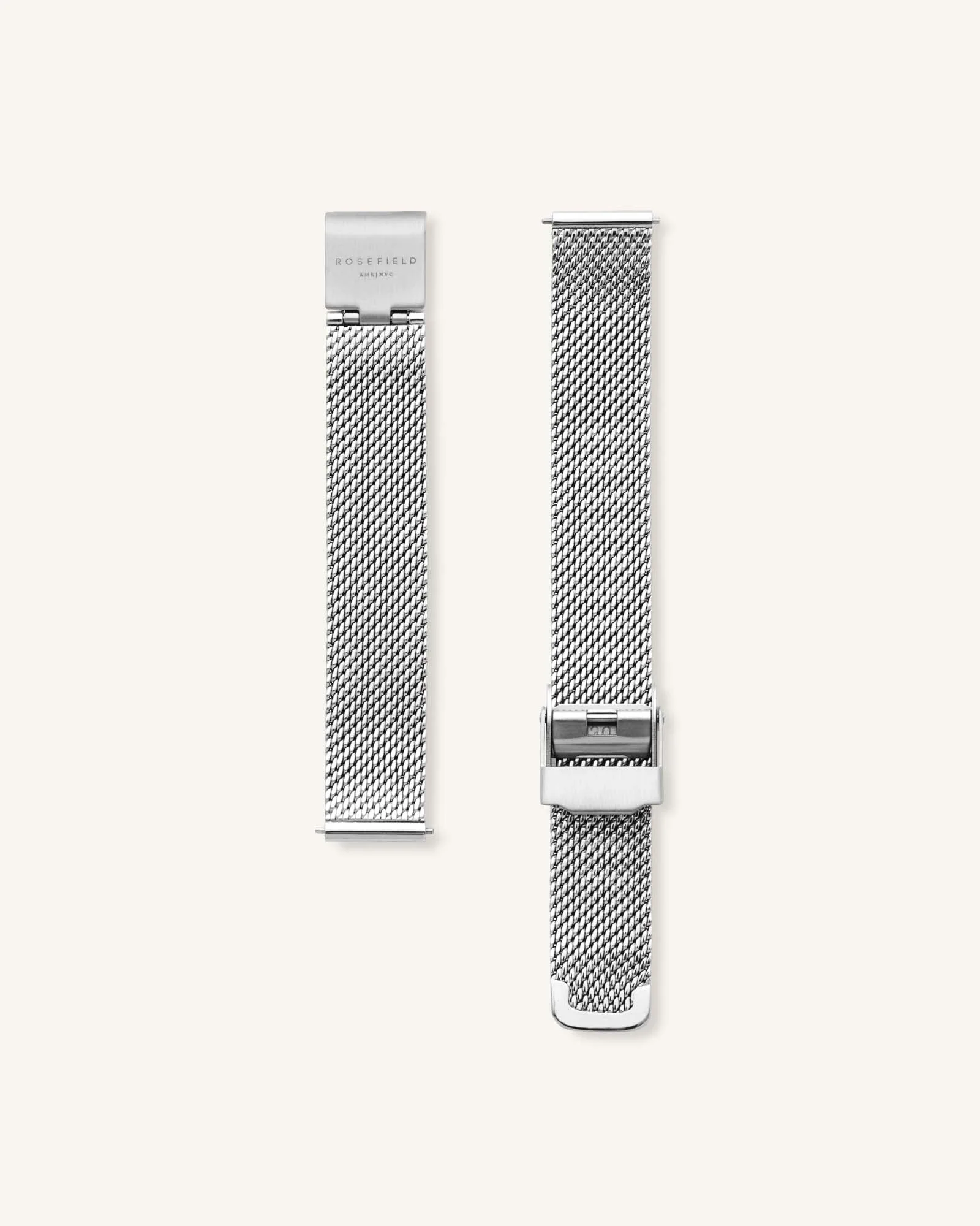 Oval Pearl Silver Mesh - Image 3