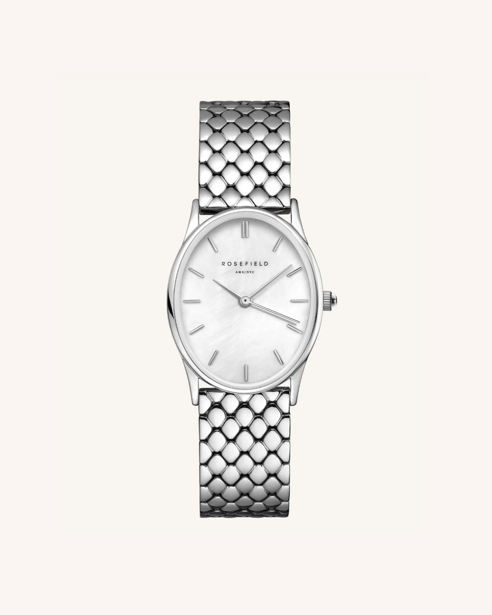 The Oval Silver Steel Strap - Image 2