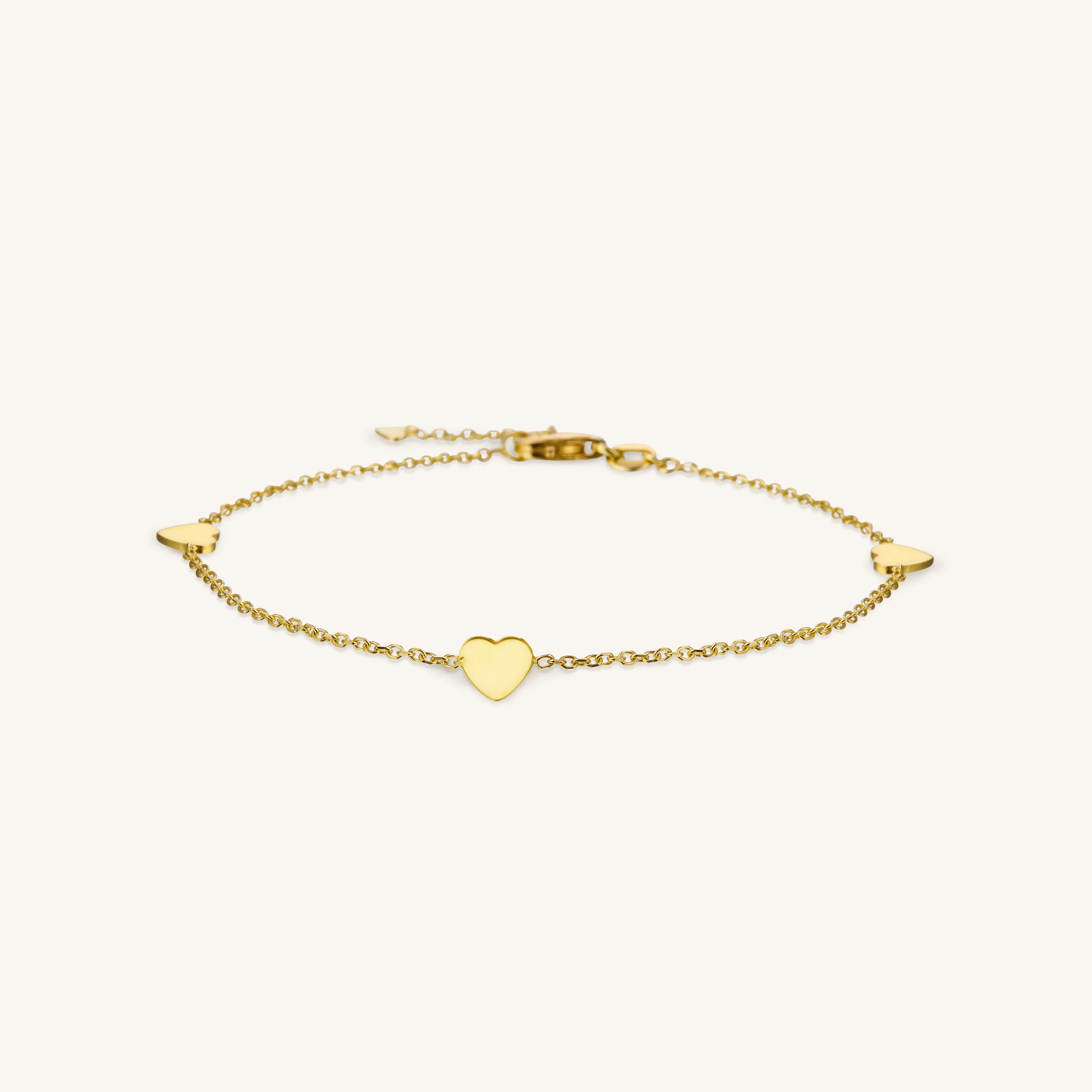 Triple Heart Bracelet