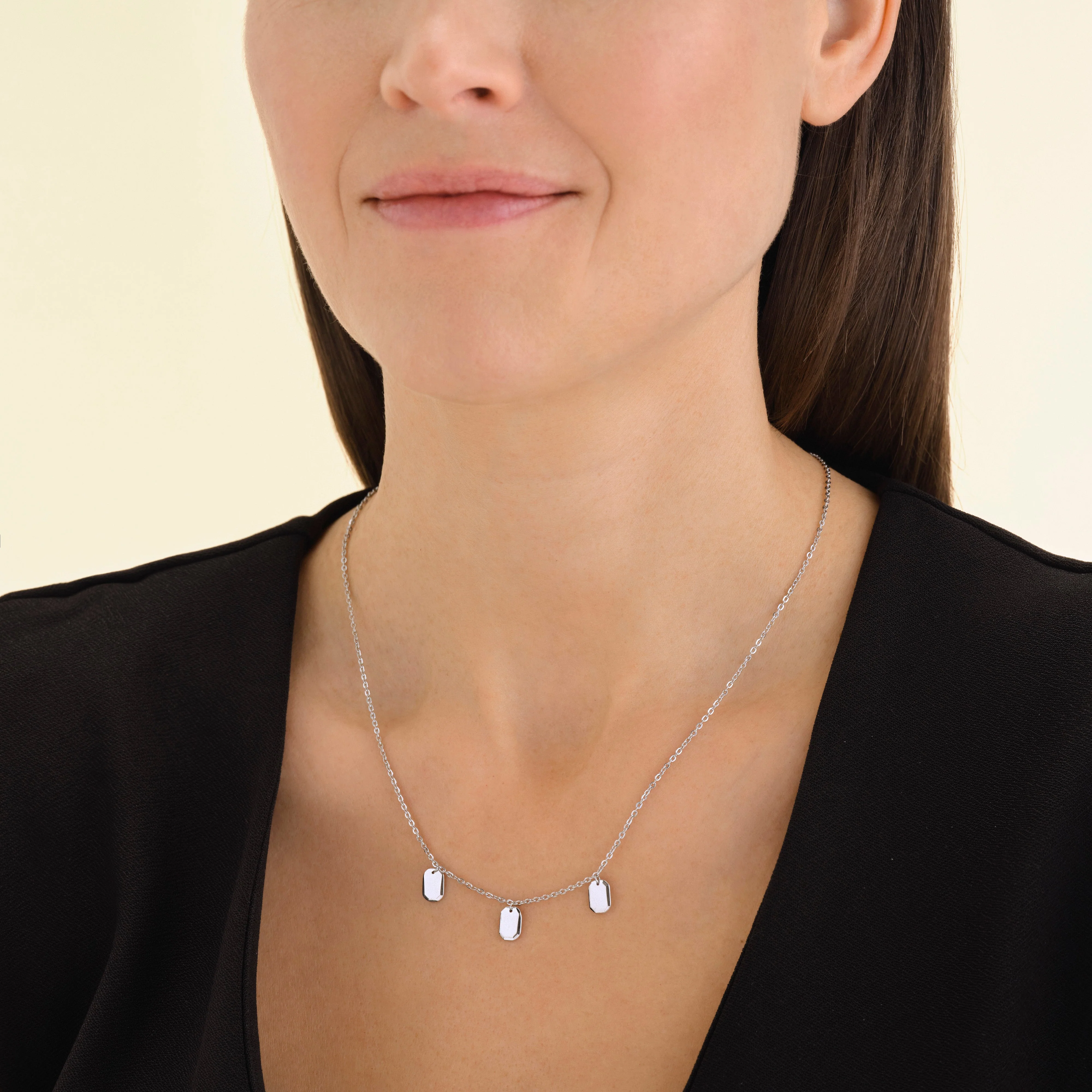 Triple Octagon Necklace - Image 12