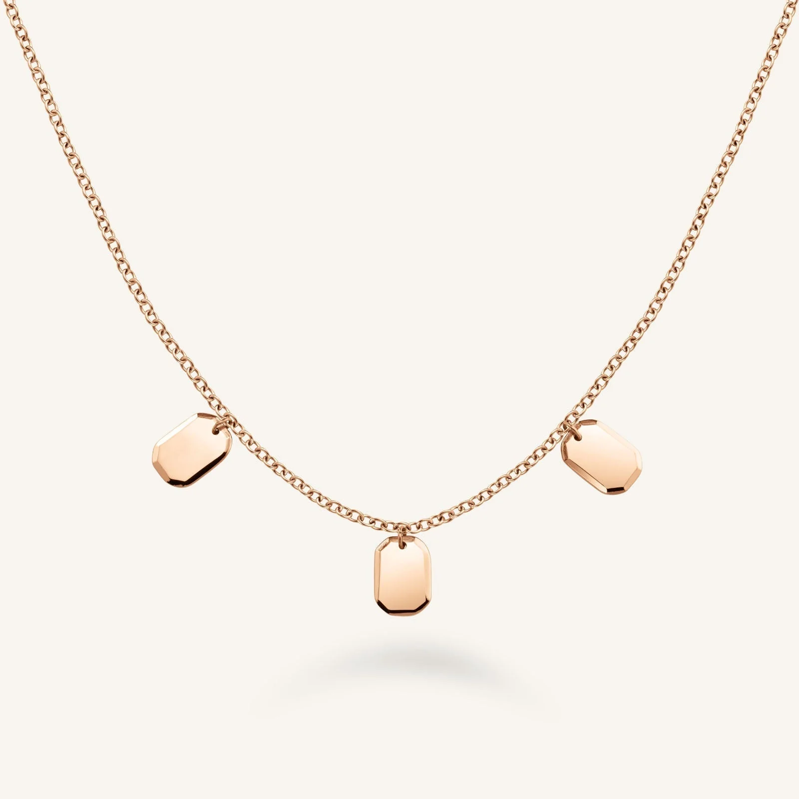 Triple Octagon Necklace - Image 2