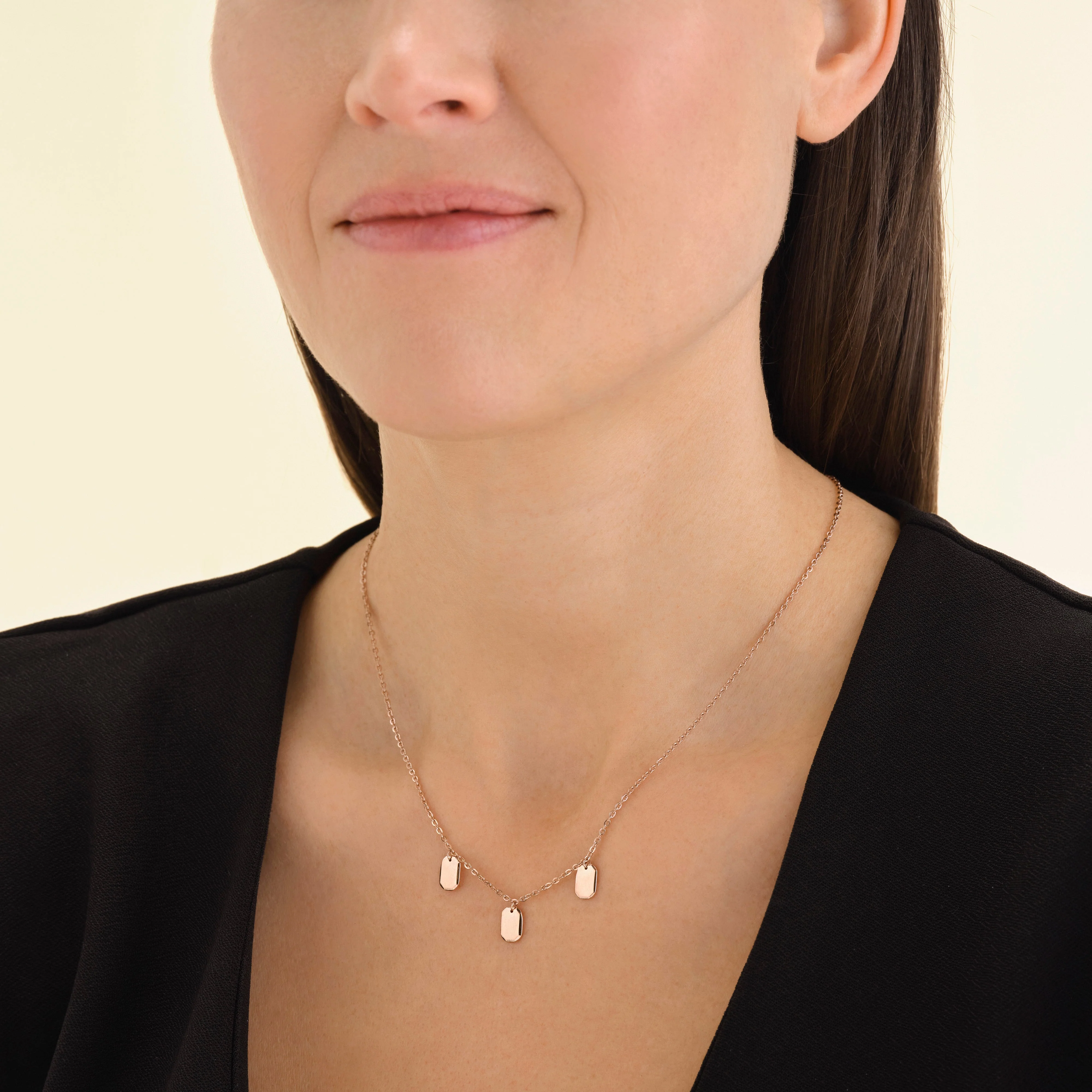 Triple Octagon Necklace - Image 8