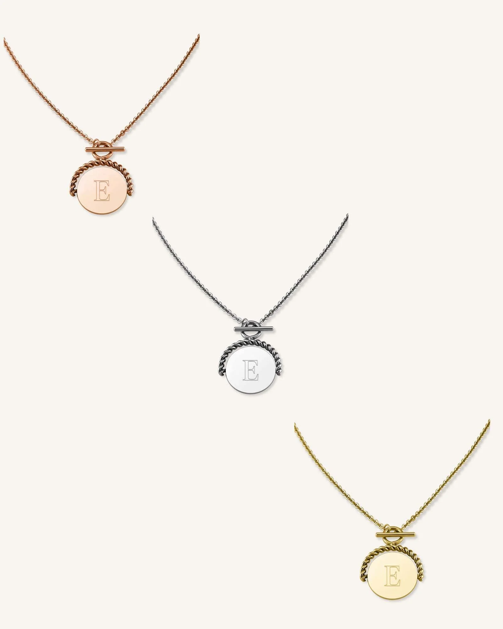 Twisting Coin Necklace - Image 7